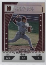 2021 Panini Elite Extra Edition College Tickets Optic Holo Will Bednar 0f6