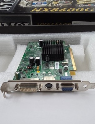 MSI GeForce NX8600 GT 256MB PCI-E Graphics Card - T2D256EZ HD