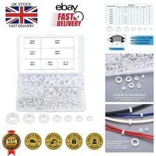 Comprehensive Rubber Grommet Kit - 260 Pcs in 7 Sizes for Easy Installations