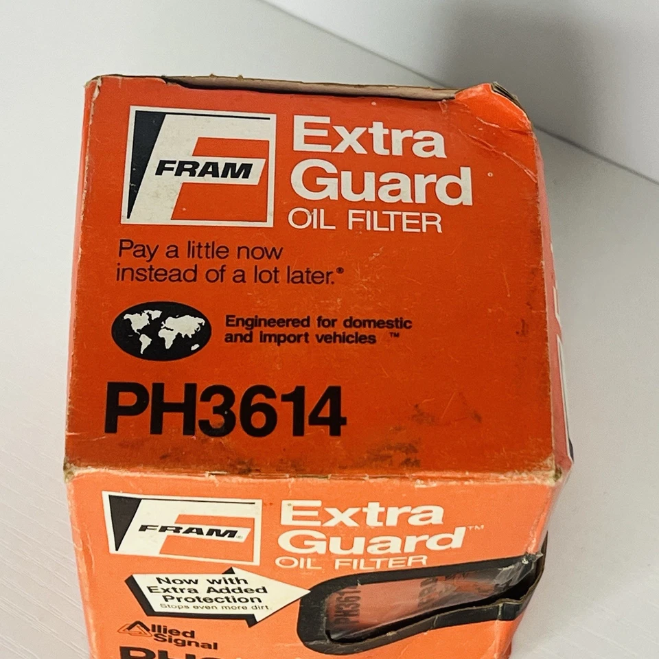 Fram Extra Guard 替换滤油器 PH3614 1991 复古全新开箱 — 第 2/4 张图片