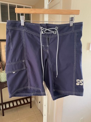 Immersion Research Guide Shorts Women's Blue Kayak Swim Drawstring Pocket 8