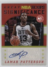 2015-16 Panini NBA Hoops Great SIGnificance Lamar Patterson #GS-LPS Auto 10bt