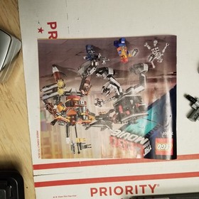 LEGO The LEGO Movie: Metalbeard's Duel 70807 Box Manual INCOMPLETE