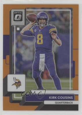 2022 Panini Donruss Optic Orange Prizm 56/199 Kirk Cousins #127 1bi0