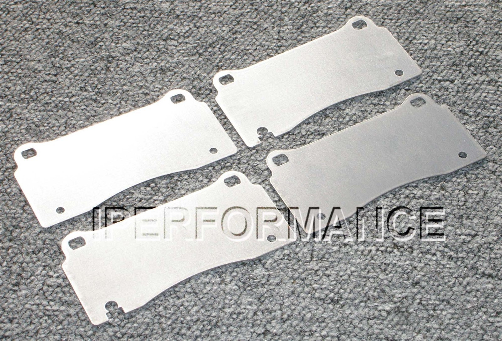 Titanium Brake Heat Shield Set Notched for Ferrari 456GT 1994-1996; FRONT