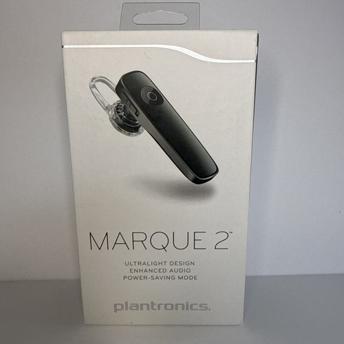 Plantronics Marque 2 M165 Wireless Bluetooth Headset Mobile Phone Earpiece White