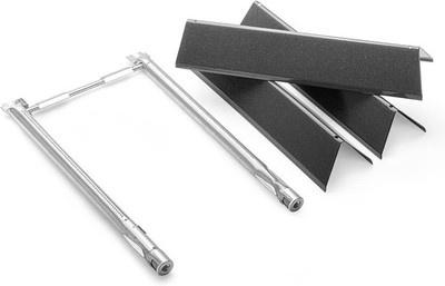 Spirit e210 Grill Parts, Flavorizer Bars and Grill Burner for Weber Spirit I 