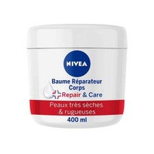 Nivea Repair Care Feuchtigkeitsspendende Body Lotion, farblos, unparfümiert, 400