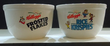 Set of 4 1999 Kellogg&rsquo;s Ceramic Cereal Bowls - All in great shape no Chips