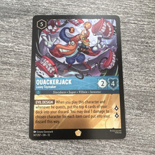 Lorcana Quackerjack Loony Toymaker 147/204 Attack the Vine Legendary Foil