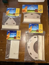 4-pack lot Impeckables Chicken Perch Wooden baby Chick Jungle Gym Roosting Bar