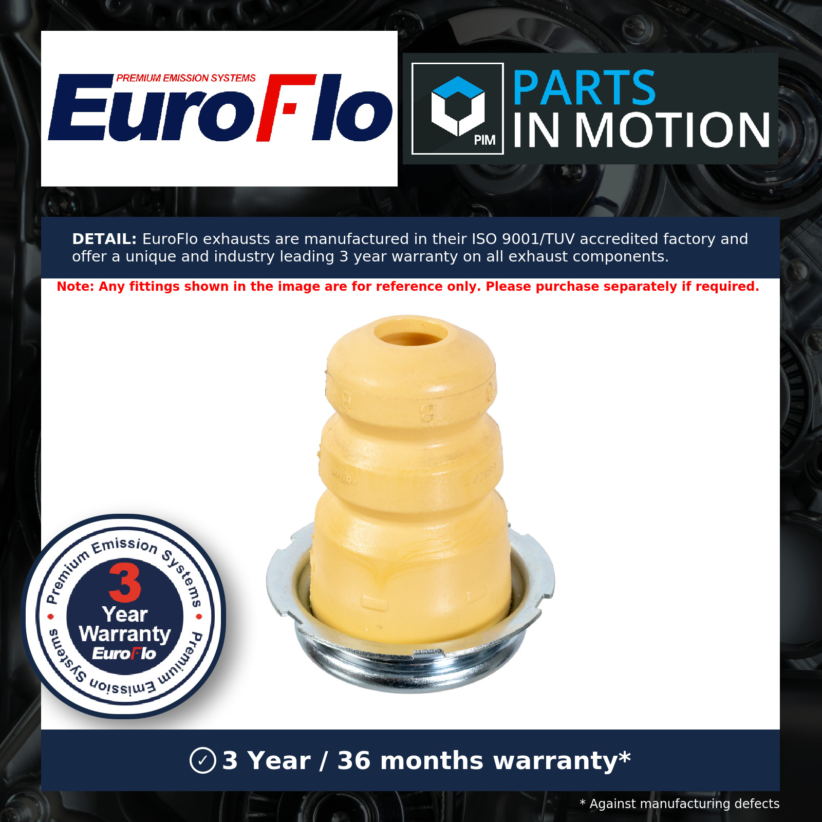 Bump Stop fits VW CADDY 1.6D Rear 2010 on Suspension 2K0511153 2K0511153B Febi