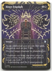Bitter Triumph 26/195 Secrets of Strixhaven: Mystical Archive
