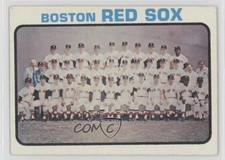 1973 Topps High Number Boston Red Sox Team #596 17v9