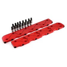 Speedmaster Pce259.1017.01 Rocker Stud Girdle W716 Polylock Nuts Red For Bbc Speedmaster Pce259.1017.01 Rocker Stud Girdle W716 Polylock Nuts Red For Bbc