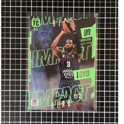 Jordan Loyd Impact Hero Panini Top Class EuroLeague Basketball Anadolu Efes