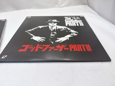 The Godfather Part I & II Laserdisc Set Japan LD Marlon Brando Al