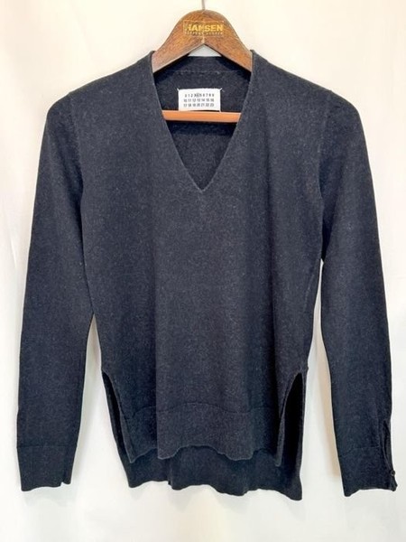 Women Maison Martin Margiela Sweater Grey Cashmere