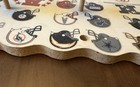 VINTAGE NFL Chicago Bears Wood Hat Coat Rack Wall Hanging Football Mancave 1990s — photo 9