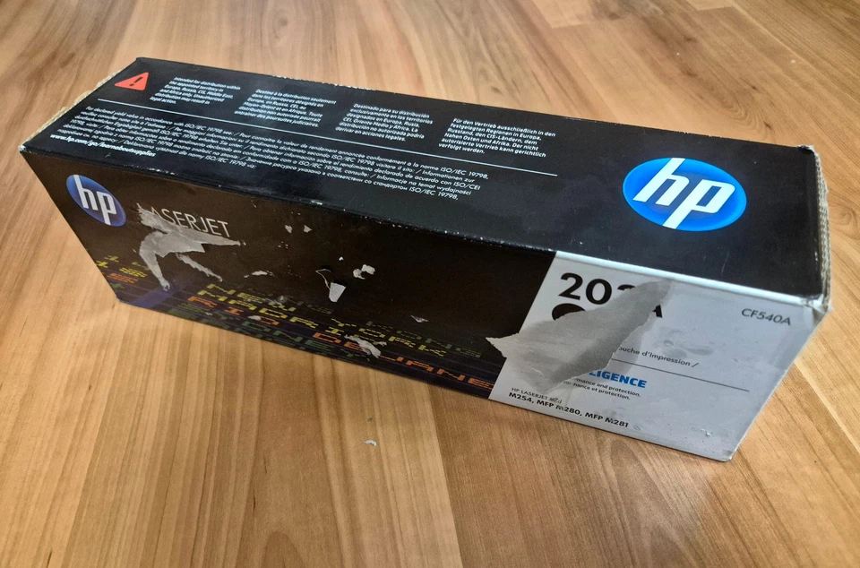 HP Original Toner 203A Schwarz (CF540A) LaserJet Pro M254dw, MFP M280nw, M254nw