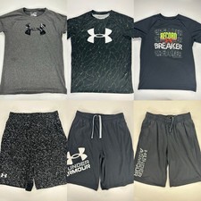 Under Armour Boys Outfits Lot - Size Youth Large