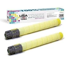 TONER for Ricoh MPC306,C307,C406,C407, 842094,842210 (yellow,2 pack)