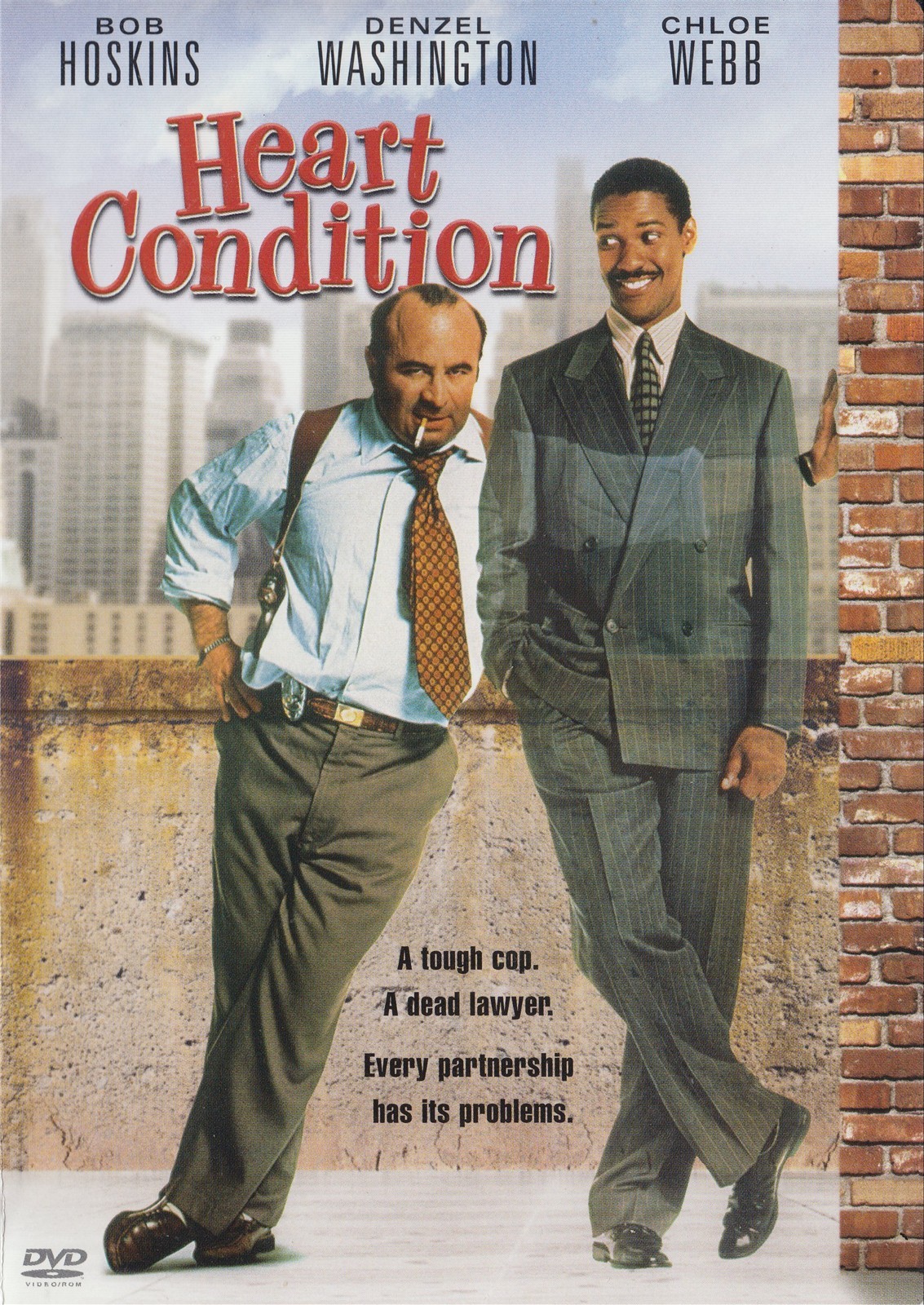 Heart Condition Bob Hoskins Denzel Washington NEW Region 1 DVD