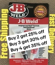 J-B Weld 8265S Cold-Weld Steel Reinforced Epoxy - 2oz