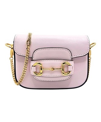 Gucci Damen Horsebit 1955 Nano Bag 760253 Pink Made in Italy