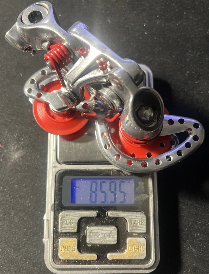 Huret Jubilee Schaltwerk 5/6/7 fach nur 85,95g neuwertig für Campa-Schaltauge! - Bild 2 von 4