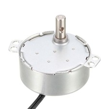 Synchronous Motor AC 220-240V 4-5RPM 50-60Hz CCW/CW 4W Turntable Gear Box