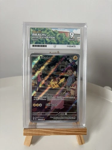 Pokémon TCG Scarlet & Violet Pikachu Illustration Card 173/165 English Ace 9