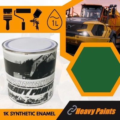 Ransomes Rasenmäher grün Emaillefarbe 1 Liter Dose