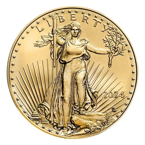 2024 American Gold Eagle 1/10 oz — photo from the most recent tracked eBay sale