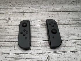 Nintendo Switch Grey Joycons Pro Controller CIB Mario Party 256 GB SD 1 DAY SHIP