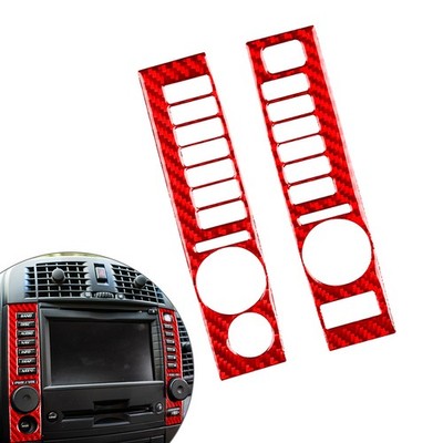 Carbon Fiber Navigator GPS Panel Cover Trim Fit For Cadillac CTS 2003-2007