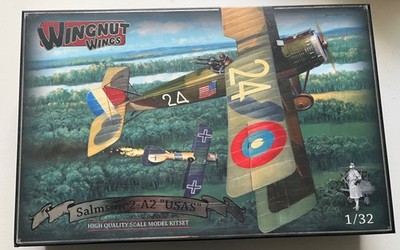 WINGNUT WINGS 1/32 SALMSON 2A2 USAS + WINDSOCK DATAFILE 109