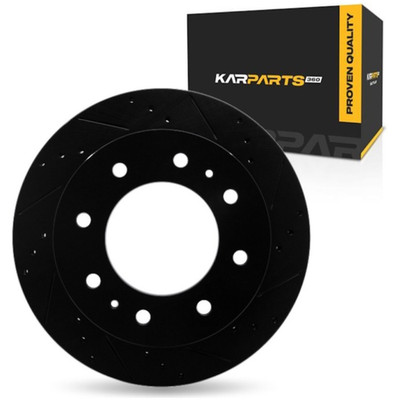 For Chevy Silverado 3500 HD 2011-2026 Brake Rotor Rear, Passenger Side | Vented