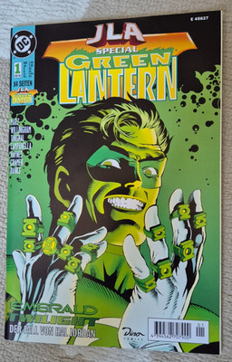 JLA SPECIAL #1 Green Lantern, Dino / DC Comics 1998 Hal Jordan Emerald Twi1ight
