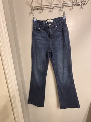 Levi s 512 Slimming Bootcut Jeans   Women s Size 4M   Dark Wash