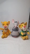 Between The Lions Plush Lot Of 3 Click The Mouse And The Two Lions