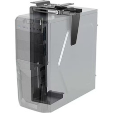 Suptek Adjustable under Desk and Wall PC Mount, Computer Case CPU Holder Under-D