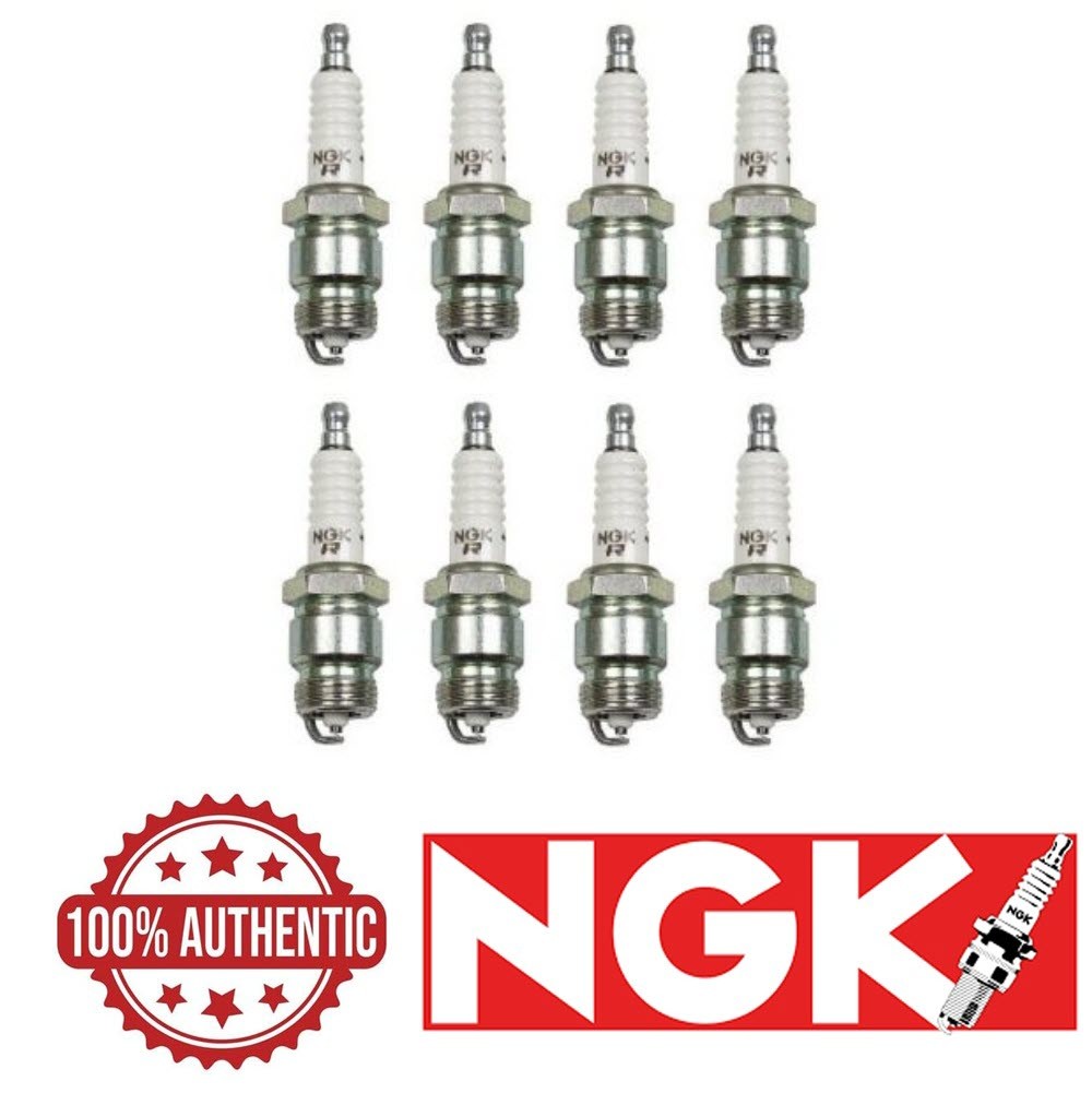 For Ford Lincoln Mercury Dodge Set of 8 Spark Plugs NGK V Power Resistor