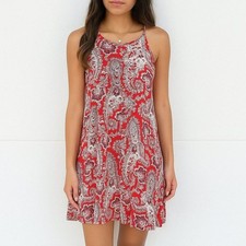 American Eagle Outfitters Dress Women’s Multi Floral Spaghetti Straps XS