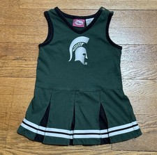 Vintage Girl 24M Michigan State University Cheerleading Outfit MSU Spartans
