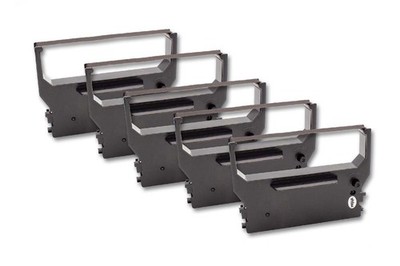 5x Farbband für Konica Minolta Electronics System II System I System III Schwarz