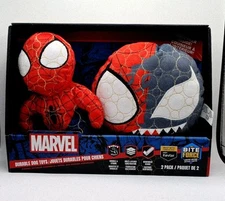 Bite Force Marvel Dog Toys Spider Man 2pk Built With Kevlar!