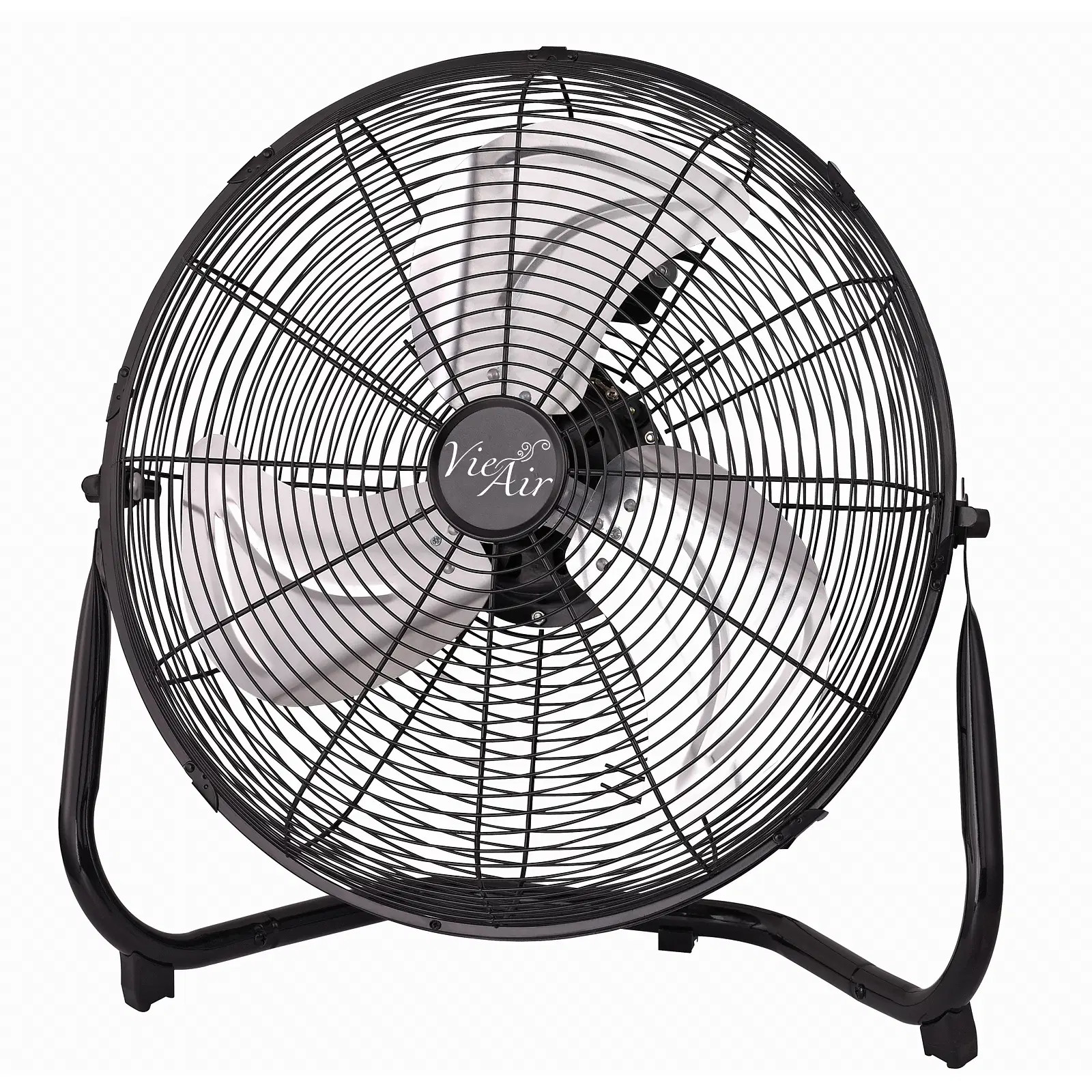 Vie Air 14" Industrial High Velocity Heavy Duty Metal Floor Fan with 3 Speed Set