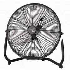Vie Air 14" Industrial High Velocity Heavy Duty Metal Floor Fan with 3 Speed Set