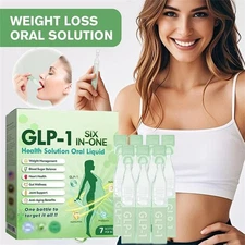 GLP-1 SIX-in-ONE Health Solution Oral Liquid, Advanced Body Care Liquids Drop US